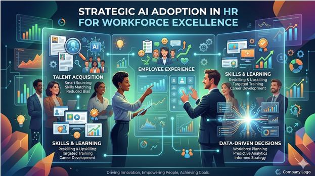 Strategic AI Adoption in HR for Workforce Excellence