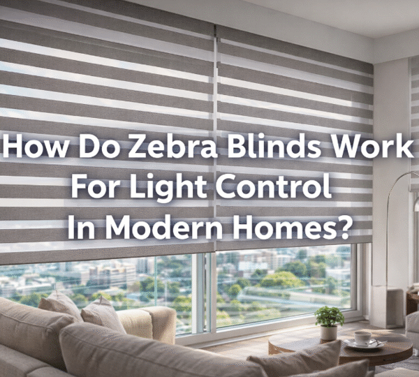 How Do Zebra Blinds Work For Light Control In Modern Homes?